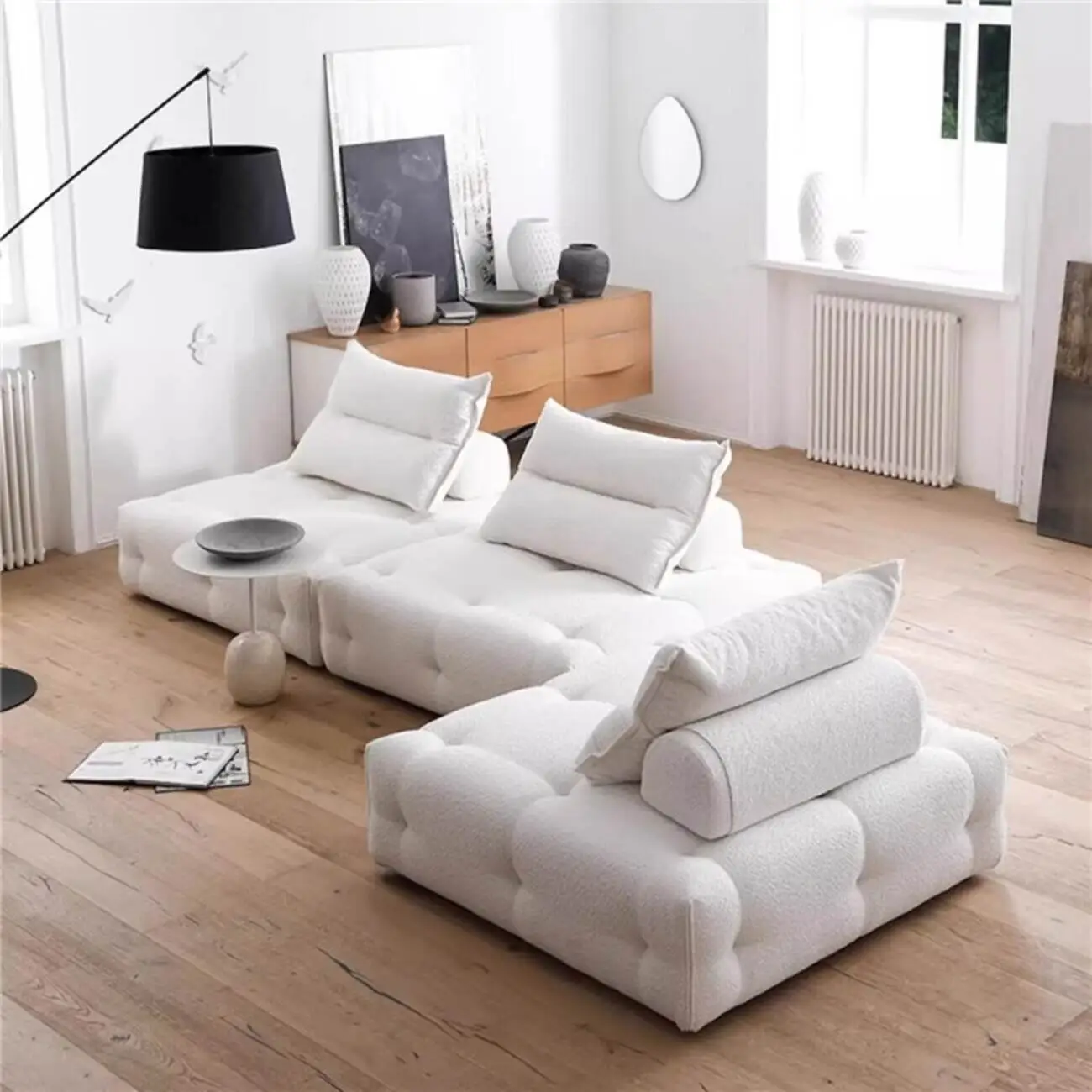 主图-04 Globe Furnishings - Modular Combination Cube-Style Compressed Sofa