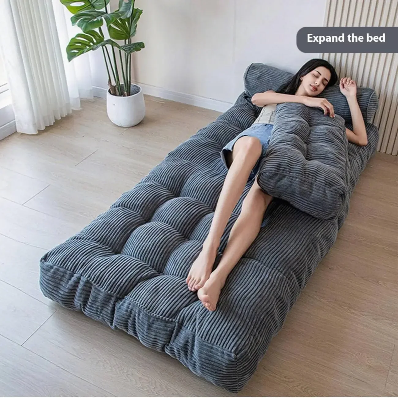 主图-04 Globe Furnishings - Adjustable Folding Compression Sofa Bed