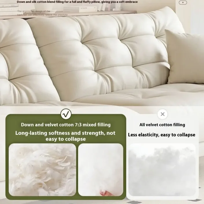 Globe Furnishings - Cloudy Black Walnut Combination Leather Sofa Globe Furnishings - Cloudy Black Walnut Combination Leather Sofa