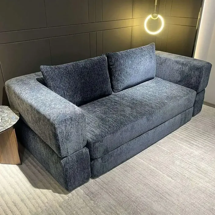 Globe Furnishings - Folding Double-Person Compression Sofa Bed