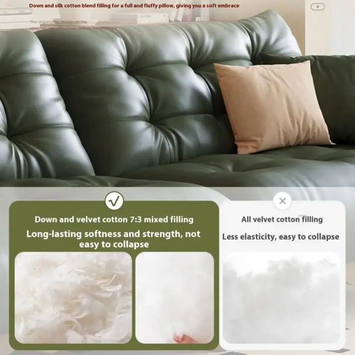 Globe Furnishings - Solid Wood Sofa with Vintage Oil-Waxed Leather Globe Furnishings - Solid Wood Sofa with Vintage Oil-Waxed Leather