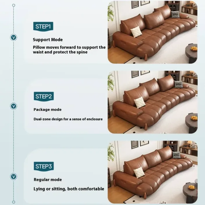 Globe Furnishings - Mosen Extra Deep Oil Wax Leather Sofa Globe Furnishings - Mosen Extra Deep Oil Wax Leather Sofa