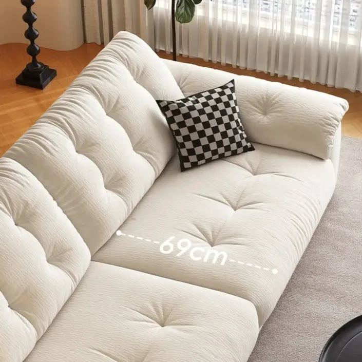 Globe Furnishings - Removable and Washable Chenille Space Cloud Sofa Globe Furnishings - Removable and Washable Chenille Space Cloud Sofa