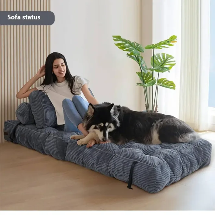 Globe Furnishings - Adjustable Folding Compression Sofa Bed Globe Furnishings - Adjustable Folding Compression Sofa Bed