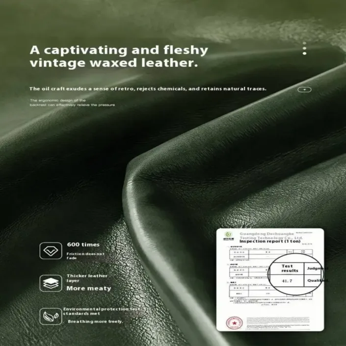 Globe Furnishings - Chaise Longue Cloud Oil Wax Leather Sofa Globe Furnishings - Chaise Longue Cloud Oil Wax Leather Sofa