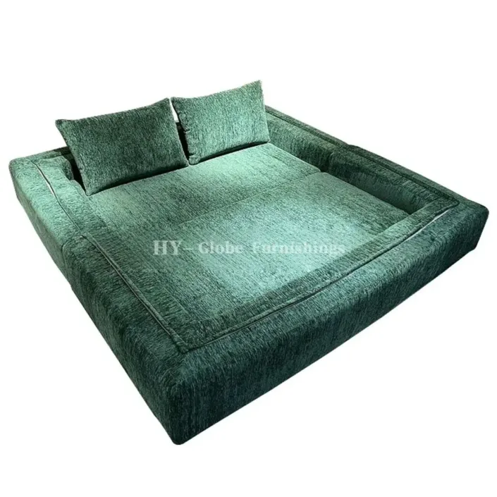 Globe Furnishings - Folding Double-Person Compression Sofa Bed
