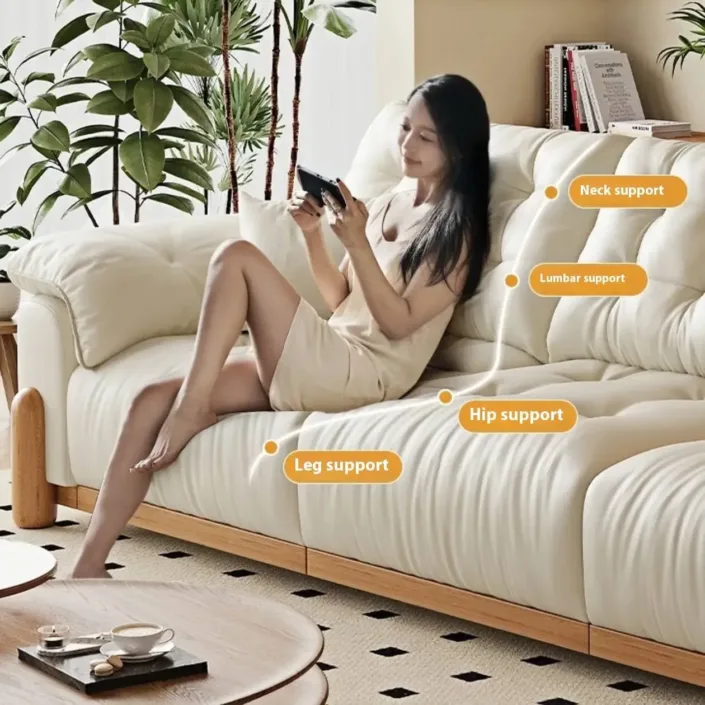 Globe Furnishings - Italian multi-functional extendable leather sofa Globe Furnishings - Italian multi-functional extendable leather sofa