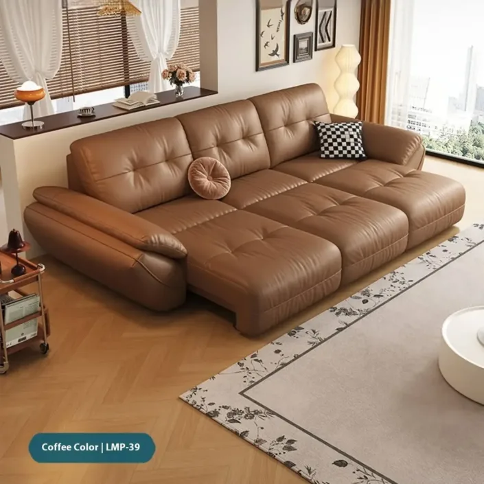 Globe Furnishings - Italian-Style Electric Reclining Leather Sofa Globe Furnishings - Italian-Style Electric Reclining Leather Sofa
