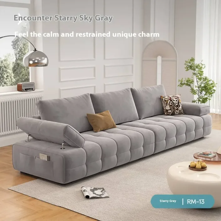 Globe Furnishings - Lawrence Adjustable Armrest Sofa Globe Furnishings - Lawrence Adjustable Armrest Sofa
