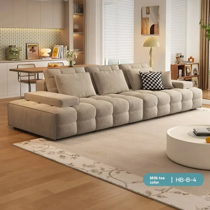 Globe Furnishings - New Laurence Premium Straight-Back Fabric Sofa Globe Furnishings - New Laurence Premium Straight-Back Fabric Sofa
