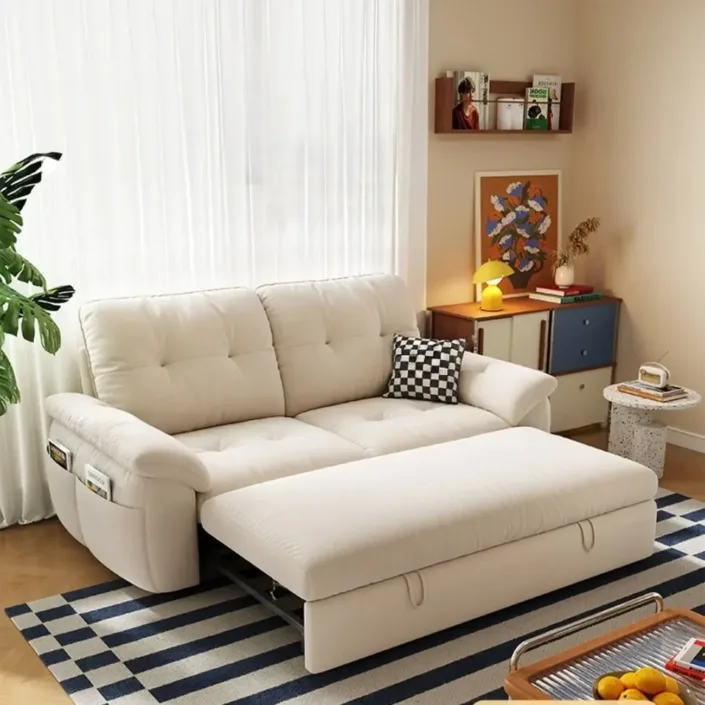 Globe Furnishings - Folding Convertible Sofa for One or Two People Globe Furnishings - Folding Convertible Sofa for One or Two People