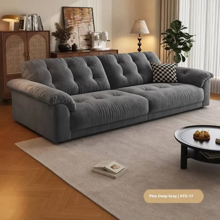 Globe Furnishings - Removable and Washable Chenille Space Cloud Sofa Globe Furnishings - Removable and Washable Chenille Space Cloud Sofa
