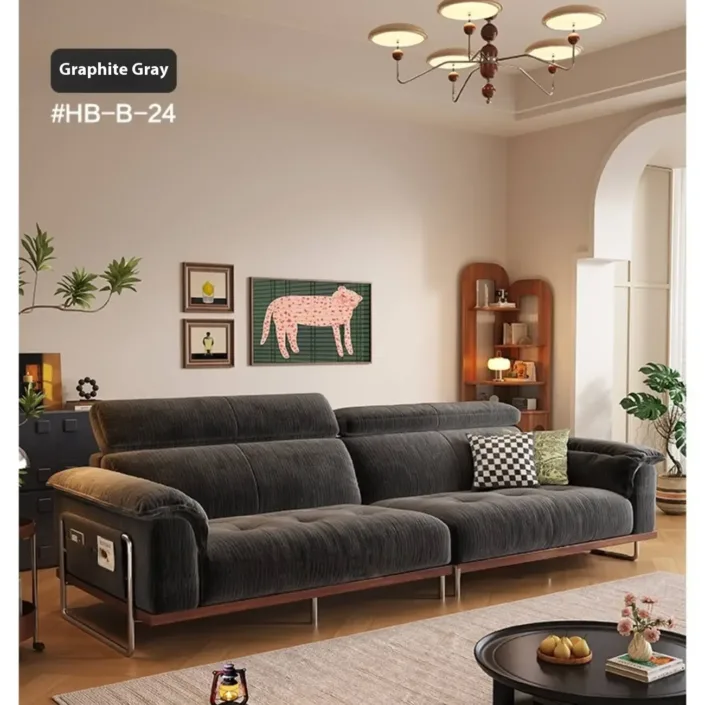 Globe Furnishings - Adjustable High-Leg Cream Vintage Sofa Globe Furnishings - Adjustable High-Leg Cream Vintage Sofa