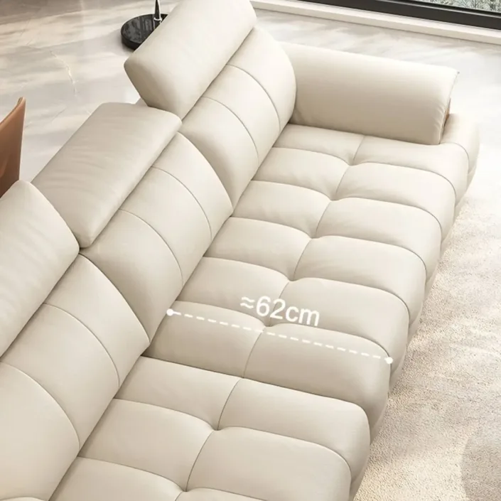 Globe Furnishings - New Italian Solid Wood Frame Leather Sofa Globe Furnishings - New Italian Solid Wood Frame Leather Sofa