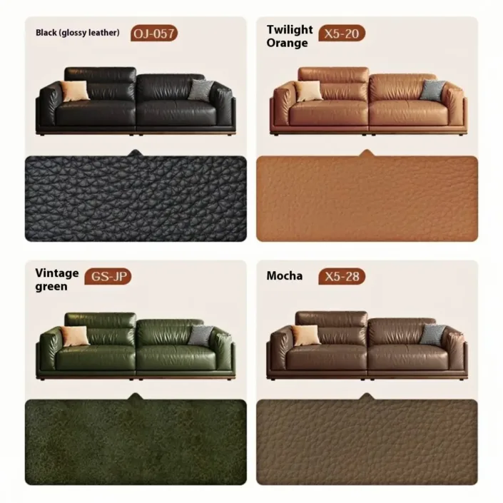 Globe Furnishings - "Embrace of Time" Retro Romantic Leather Sofa Globe Furnishings - "Embrace of Time" Retro Romantic Leather Sofa