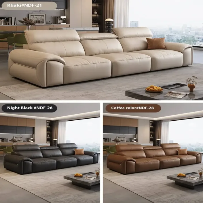 Globe Furnishings - Italian Luxury Top-Grain Leather Sofa Globe Furnishings - Italian Luxury Top-Grain Leather Sofa