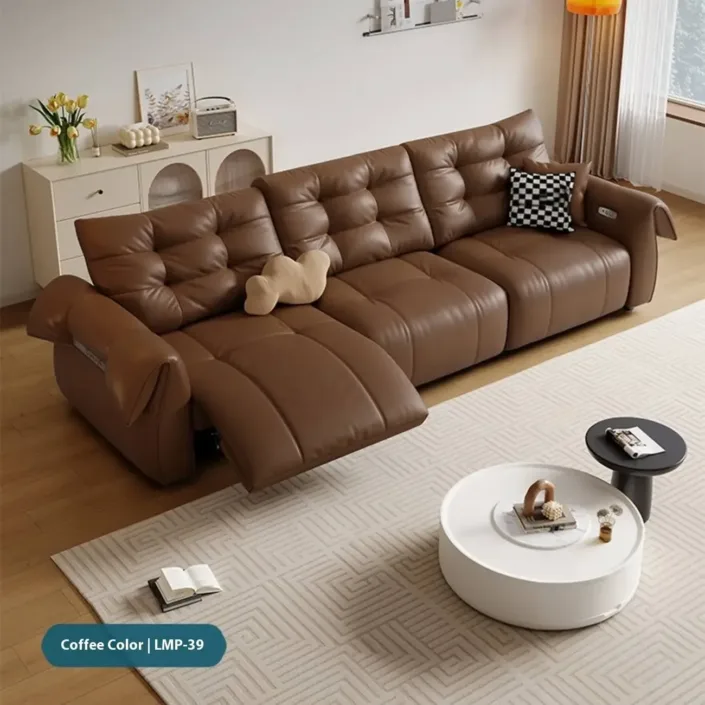 Globe Furnishings - Swan Neck Multifunctional Electric Sofa Globe Furnishings - Swan Neck Multifunctional Electric Sofa