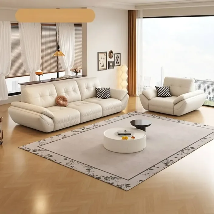 Globe Furnishings - Italian-Style Electric Reclining Leather Sofa Globe Furnishings - Italian-Style Electric Reclining Leather Sofa