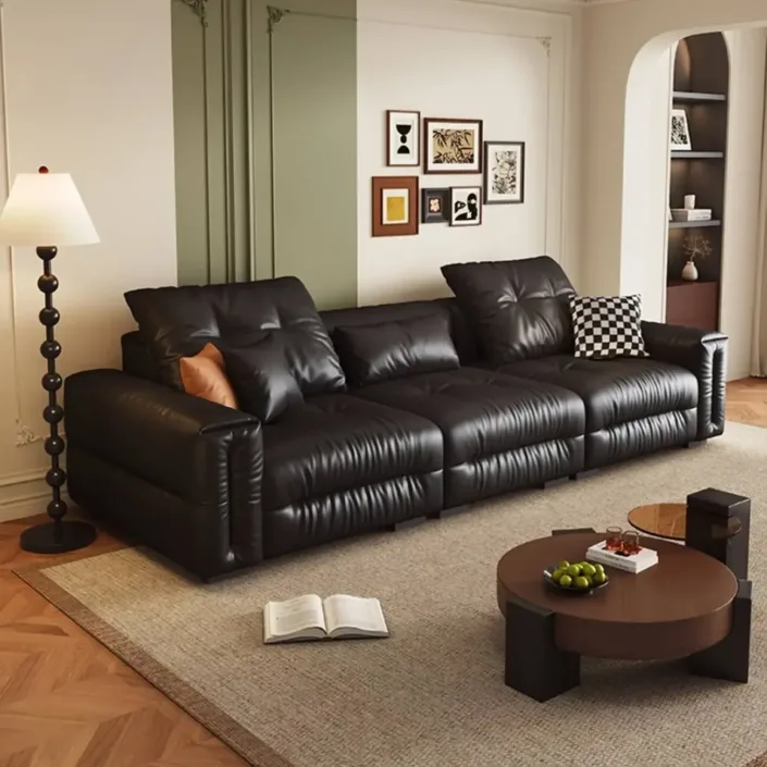 Globe Furnishings - Eternal Luxury Oasis · Cloudy Feel Leather Sofa Globe Furnishings - Eternal Luxury Oasis · Cloudy Feel Leather Sofa