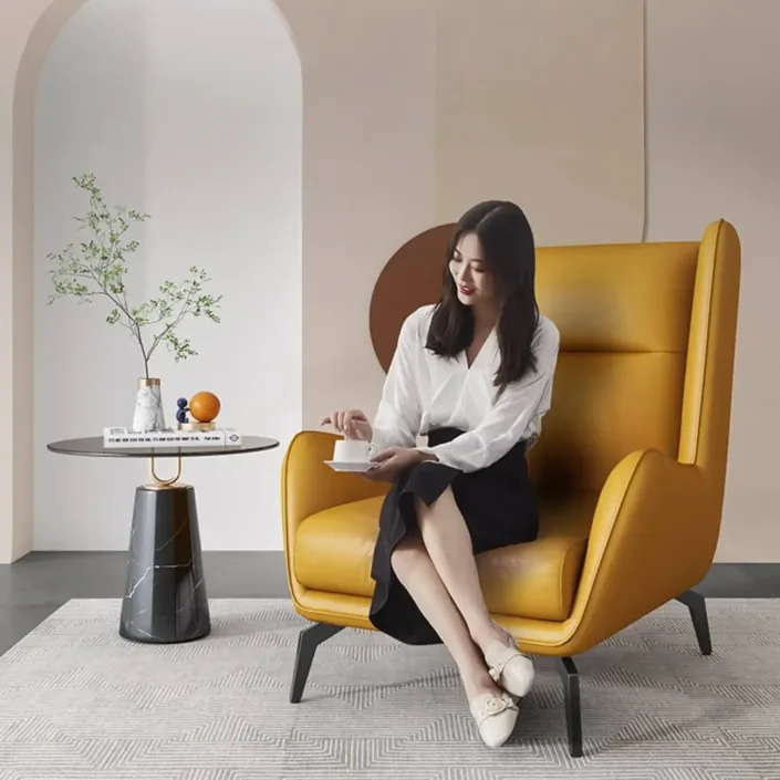 Globe Furnishings - Italian minimalist tiger chair Globe Furnishings - Italian minimalist tiger chair