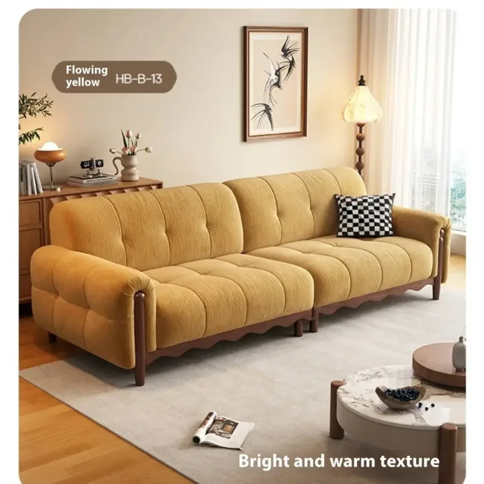 Globe Furnishings - New Solid Wood Chenille French Sofa