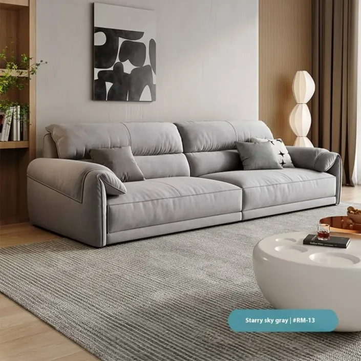 Globe Furnishings - Minimalist Compact Apartment Trendy Down-Filled Tech Fabric Sofa Globe Furnishings - Minimalist Compact Apartment Trendy Down-Filled Tech Fabric Sofa