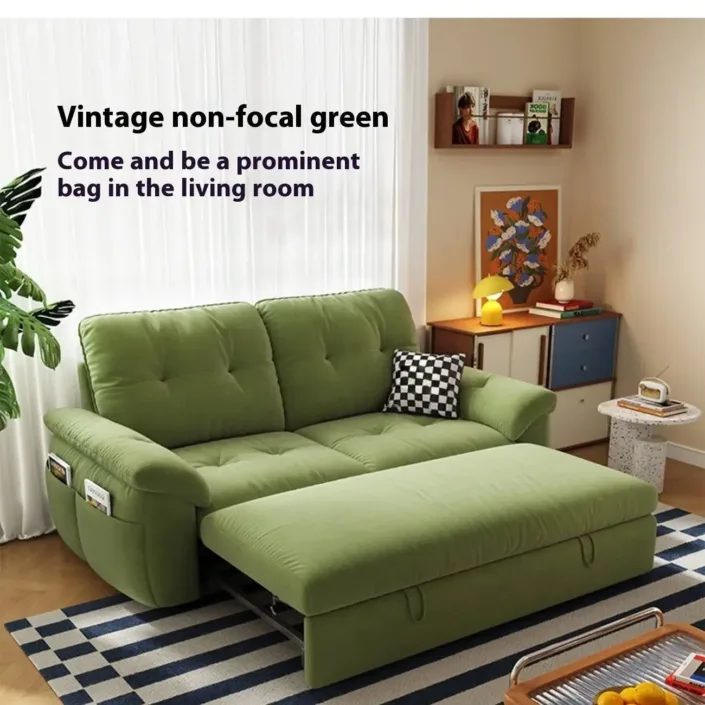 Globe Furnishings - Folding Convertible Sofa for One or Two People Globe Furnishings - Folding Convertible Sofa for One or Two People