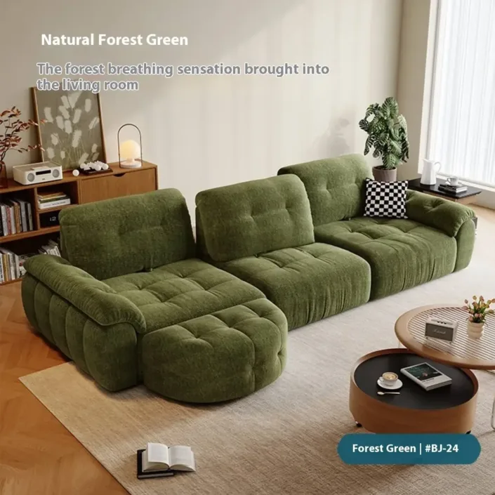 Globe Furnishings - Minimalist Modern Adjustable Pumpkin Sofa