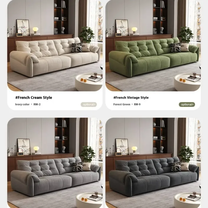 Globe Furnishings - Modular Cat-Proof Fabric Straight Sofa Globe Furnishings - Modular Cat-Proof Fabric Straight Sofa