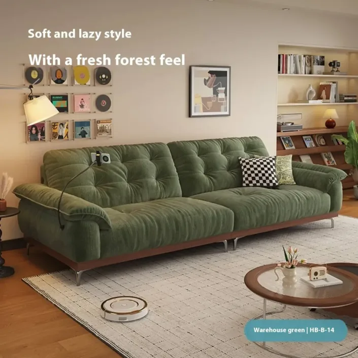 Globe Furnishings - Rechargeable Multifunctional Chenille Sofa Globe Furnishings - Rechargeable Multifunctional Chenille Sofa