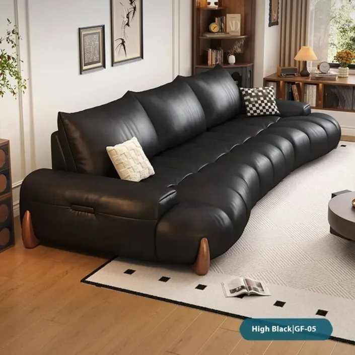 Globe Furnishings - Mosen Extra Deep Oil Wax Leather Sofa Globe Furnishings - Mosen Extra Deep Oil Wax Leather Sofa