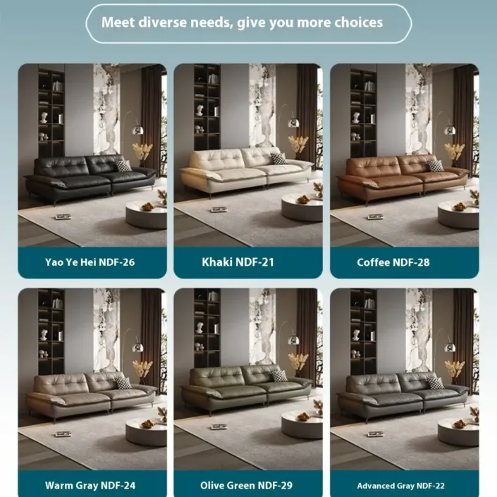 Globe Furnishings - Italian Luxury Cloud-Shaped Sofa in Top-Grain Leather Globe Furnishings - Italian Luxury Cloud-Shaped Sofa in Top-Grain Leather