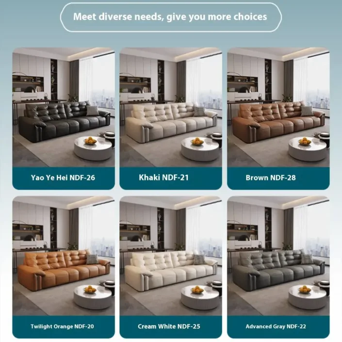 Globe Furnishings - Italian Modern Luxury Leather Sofa Globe Furnishings - Italian Modern Luxury Leather Sofa