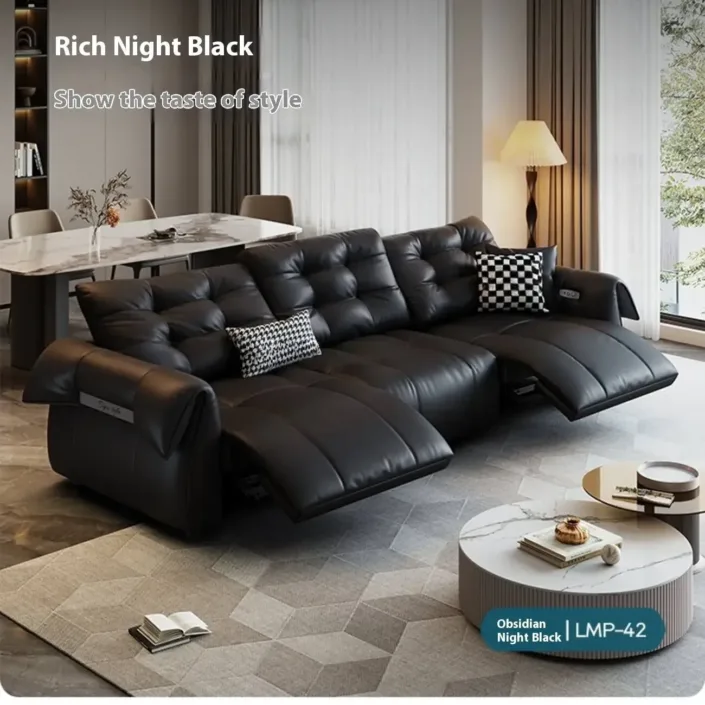 Globe Furnishings - Swan Neck Multifunctional Electric Sofa Globe Furnishings - Swan Neck Multifunctional Electric Sofa