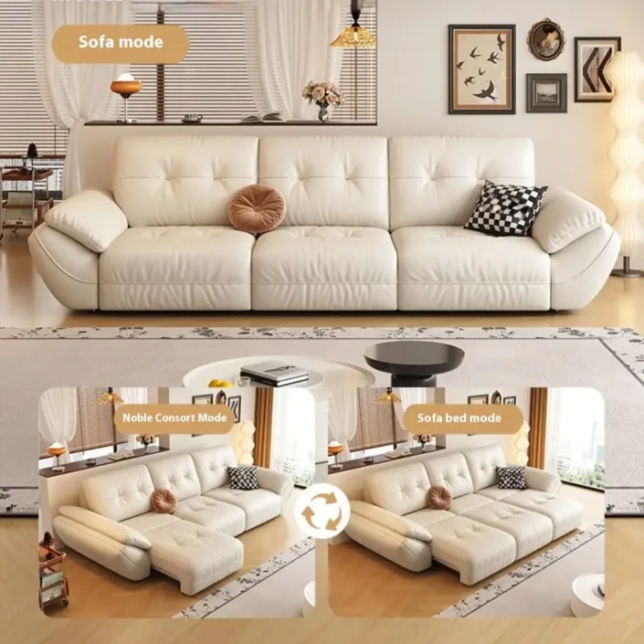 Globe Furnishings - Italian-Style Electric Reclining Leather Sofa Globe Furnishings - Italian-Style Electric Reclining Leather Sofa