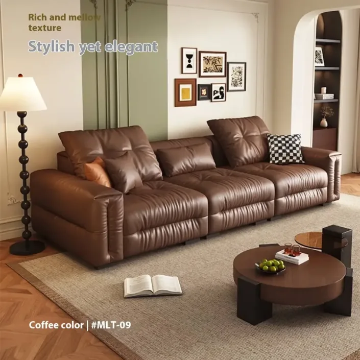 Globe Furnishings - Eternal Luxury Oasis · Cloudy Feel Leather Sofa Globe Furnishings - Eternal Luxury Oasis · Cloudy Feel Leather Sofa
