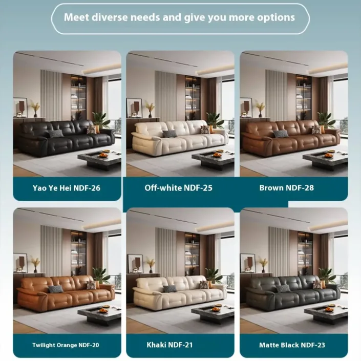 Globe Furnishings - Italian Light Luxury Cream Leather Straight Sofa Globe Furnishings - Italian Light Luxury Cream Leather Straight Sofa