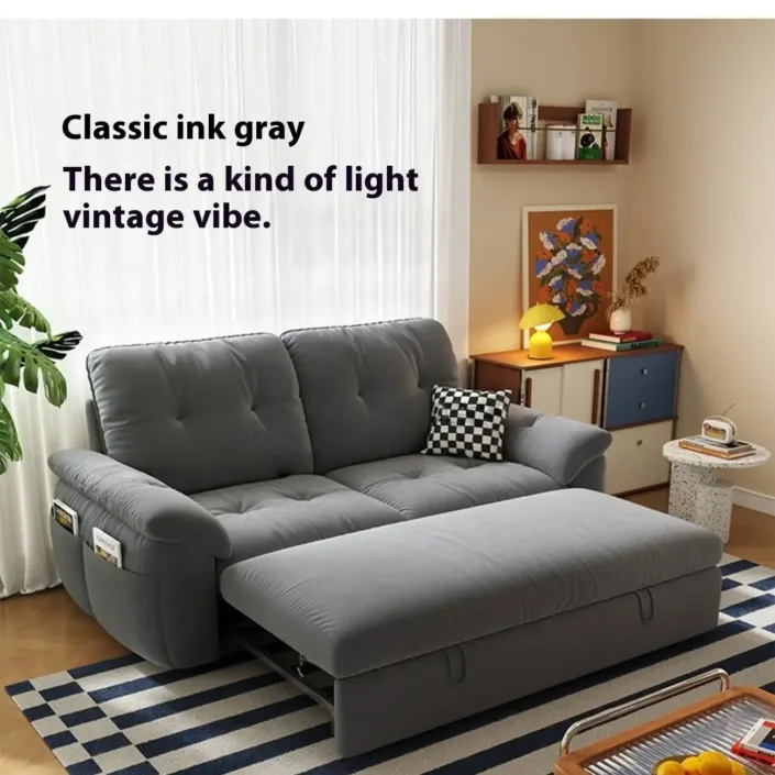 Globe Furnishings - Folding Convertible Sofa for One or Two People Globe Furnishings - Folding Convertible Sofa for One or Two People