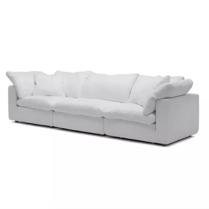 Globe Furnishings - Cloud French Cream-Style Compression Sofa