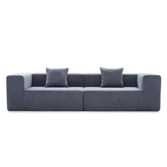 Globe Furnishings - Folded Tofu-Style Modular Cushion Cover for Fabric Sofa Globe Furnishings - Folded Tofu-Style Modular Cushion Cover for Fabric Sofa