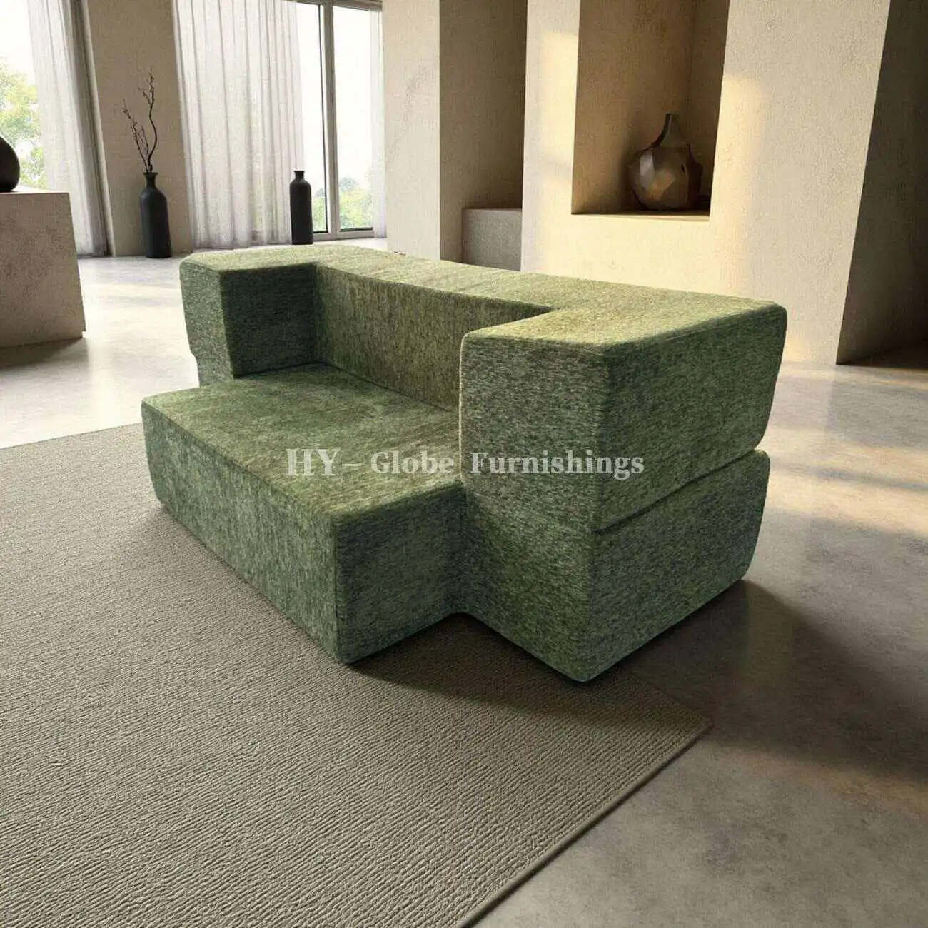 Globe Furnishings - Internet-famous Big Rhino Compressed Sofa 北地原生-家居_33732493_3(1)