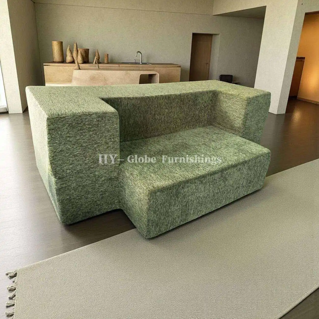 Globe Furnishings - Internet-famous Big Rhino Compressed Sofa 北地原生-家居_33732499_2(1)