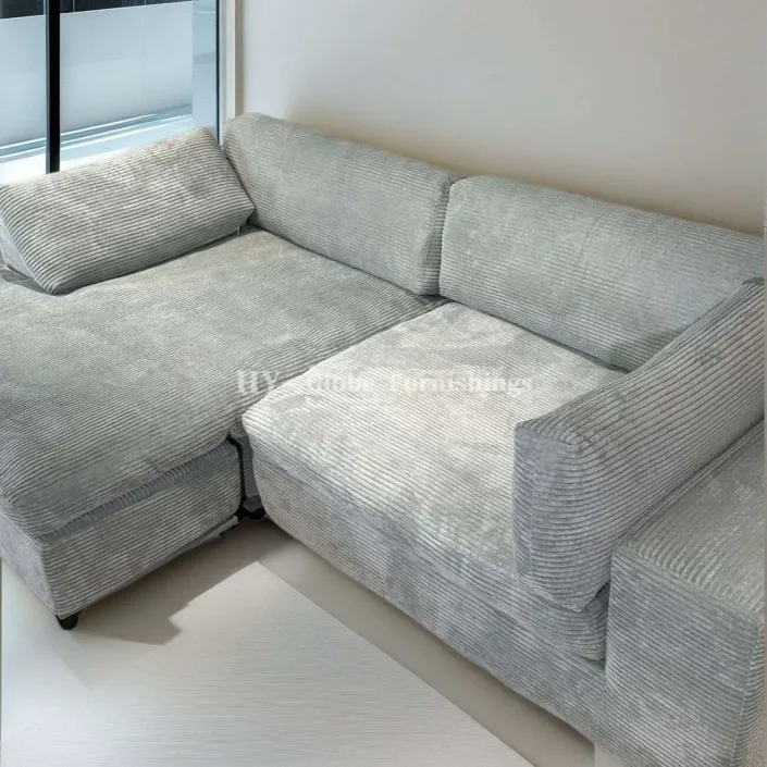 Globe Furnishings - L-shaped Corner Compression Sofa Bed Globe Furnishings - L-shaped Corner Compression Sofa Bed