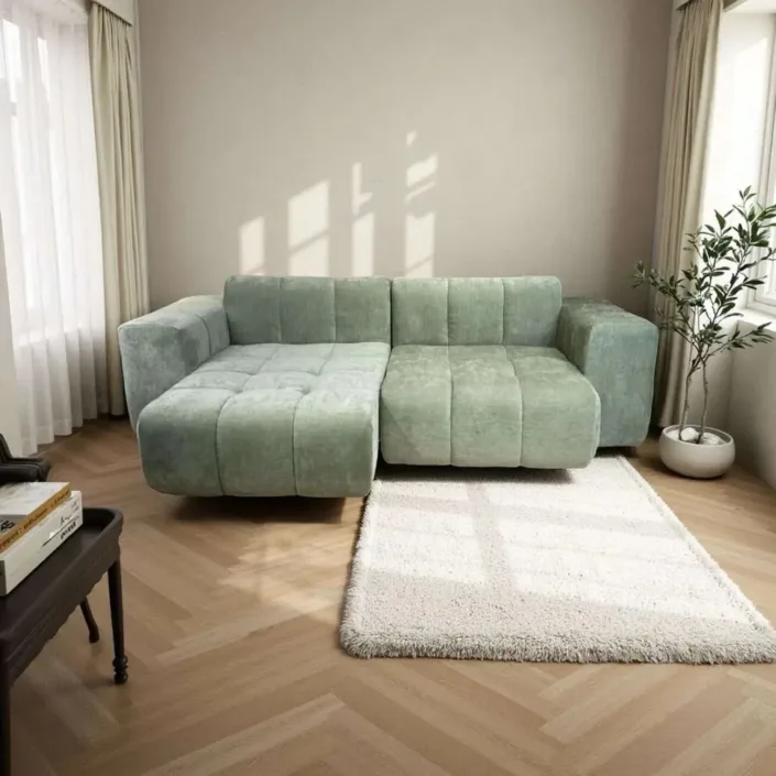 Globe Furnishings - Bear Rest Modular Compressed Sofa