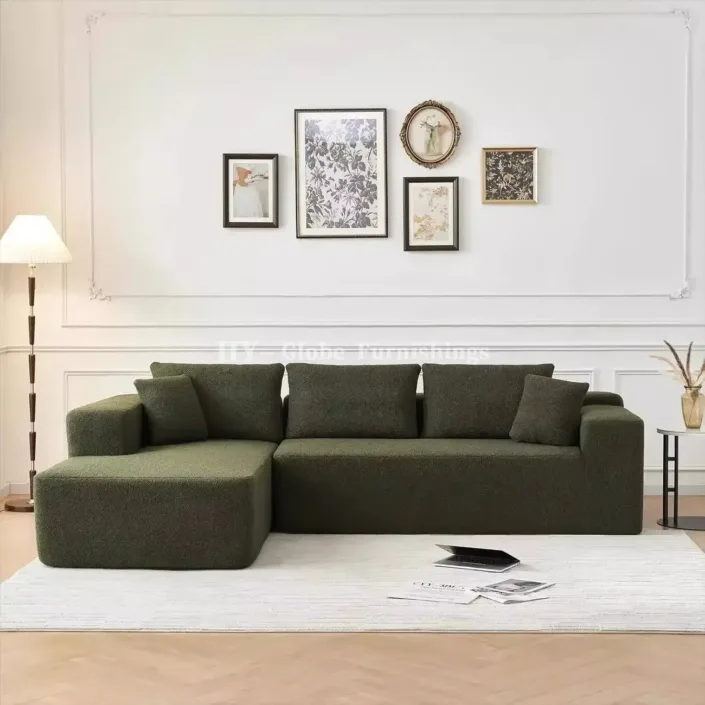 Globe Furnishings - L-Shaped Corner Integrated Compression Sofa Globe Furnishings - L-Shaped Corner Integrated Compression Sofa