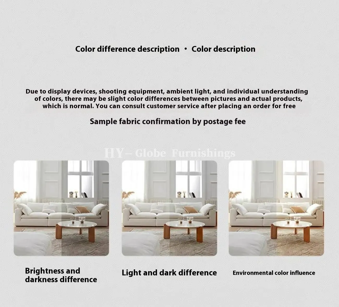 Globe Furnishings - Cloud French Cream-Style Compression Sofa