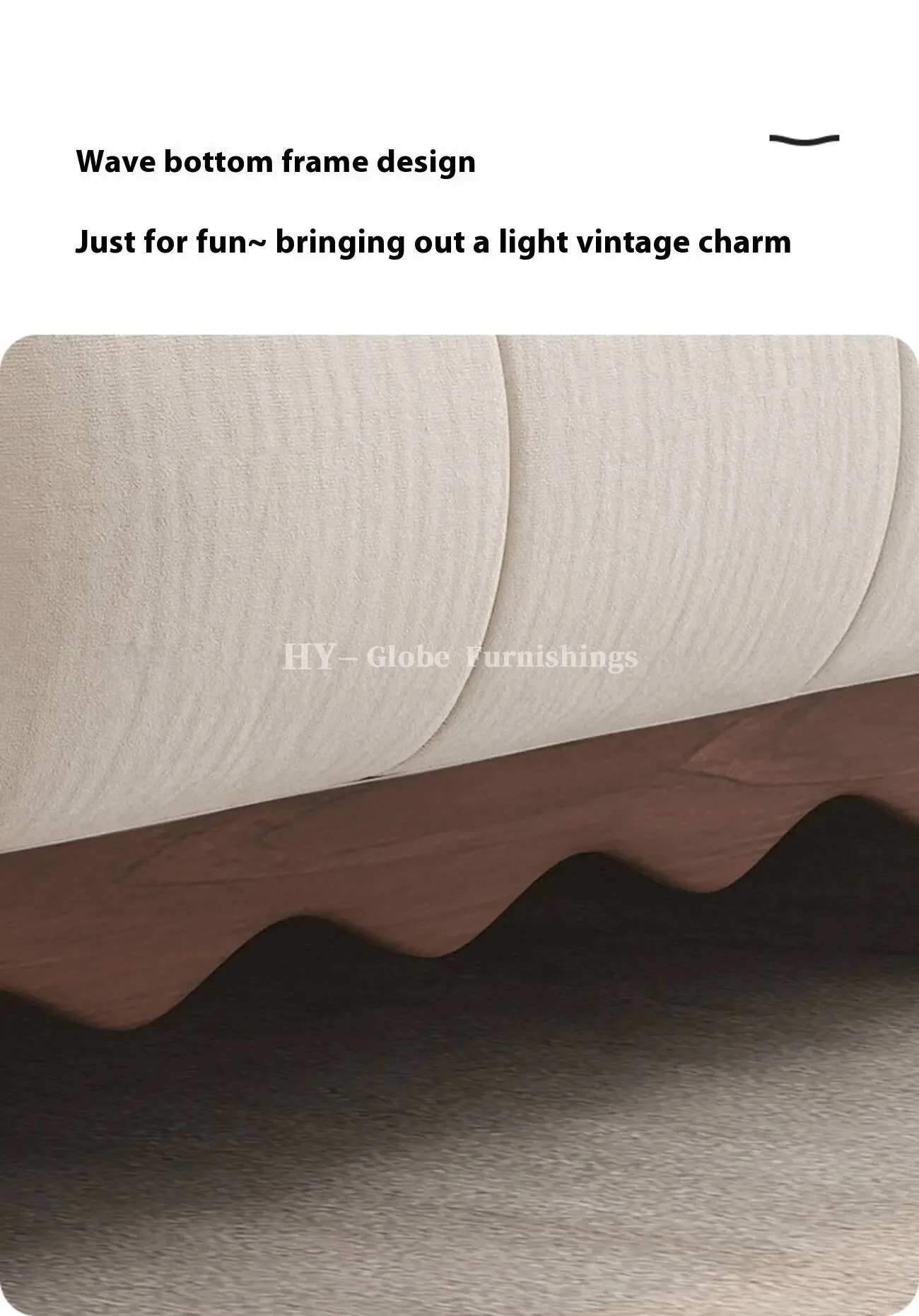 Globe Furnishings - New Solid Wood Chenille French Sofa