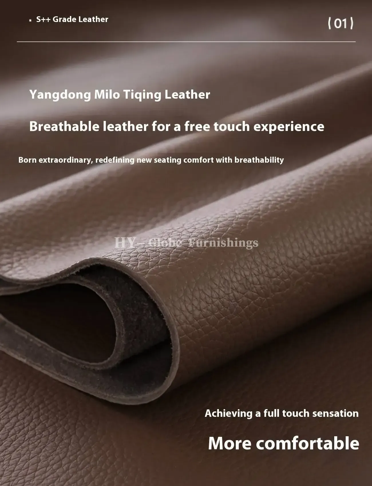 Globe Furnishings - Italian Minimalist Multifunctional Electric Leather Sofa 详情-24
