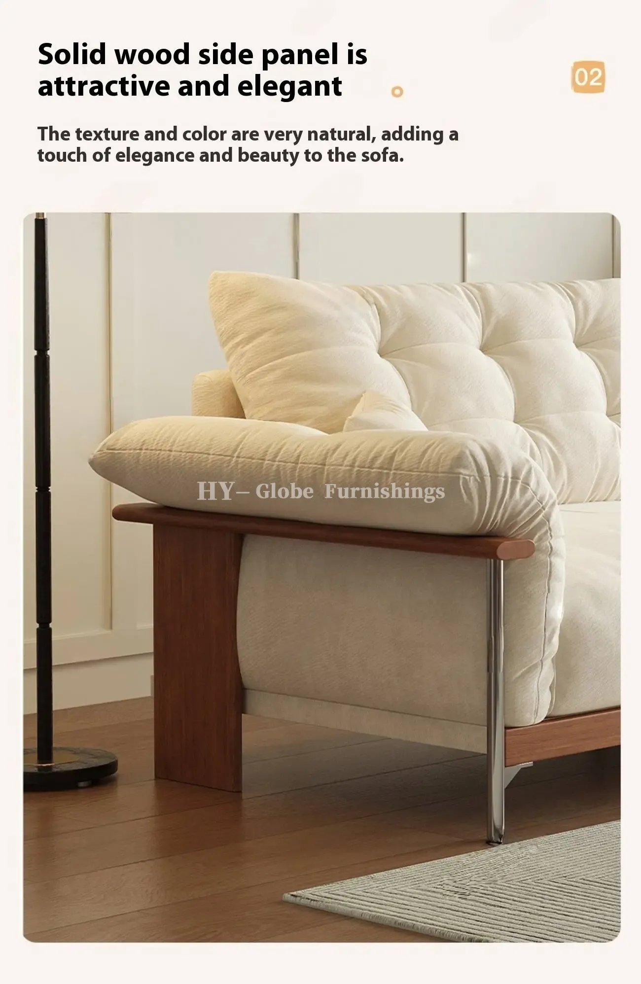 Globe Furnishings - French Vintage Chenille Velvet Sofa