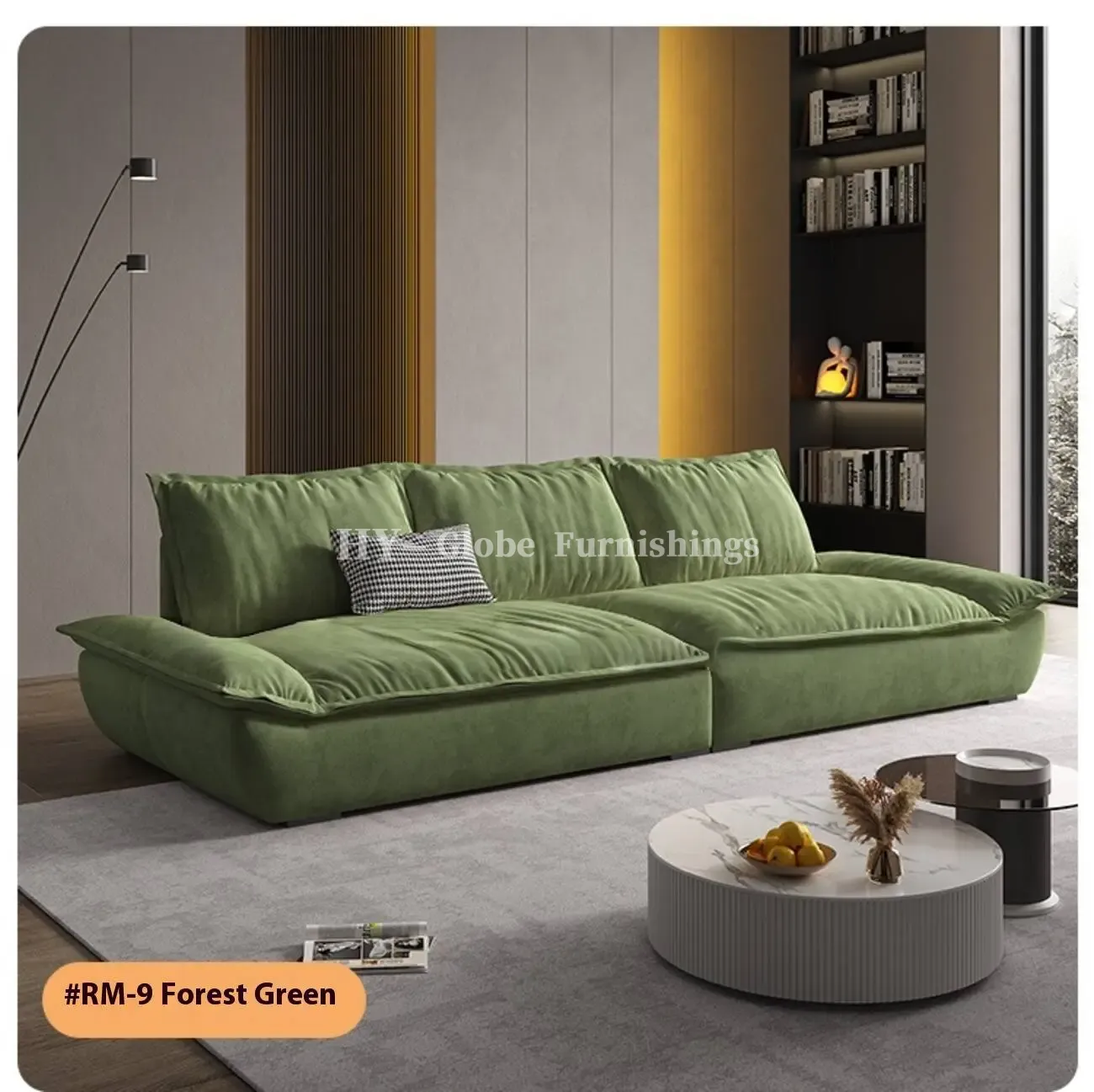 Globe Furnishings - Nordic Sail Technology Fabric Sofa